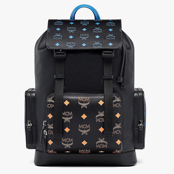 MCM Other - MCM Brandenburg Backpack
Color Splash Black